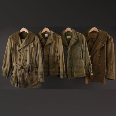 Four U.S. Army Jackets with Pants