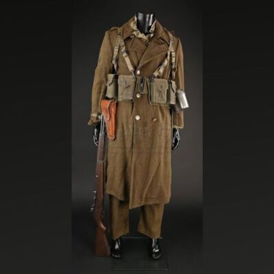 U.S. Infantry Uniform with Rifle