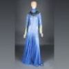 FARSCAPE (1999-2003) - Pa'u Zotoh Zhaan's (Virginia Hey) Blue Dress & Slippers with Stunt Necklace & Bracers