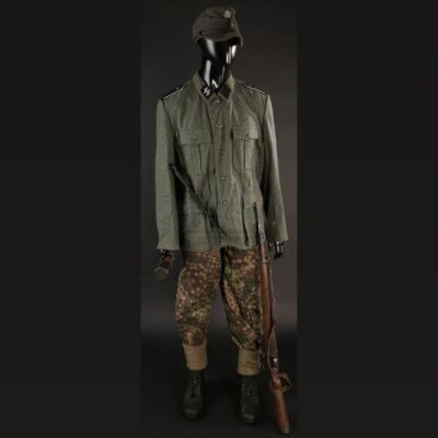 Waffen SS Uniform with Boots