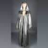 FARSCAPE (1999-2003) - Pa'u Zotoh Zhaan's (Virginia Hey) Silver Cloak, Hat & Bodice