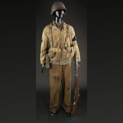 U.S. Infantry Uniform with Rifle