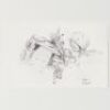 Lot # 28: Downed AT-ST Chicken Walker Sketch - with Ewoks