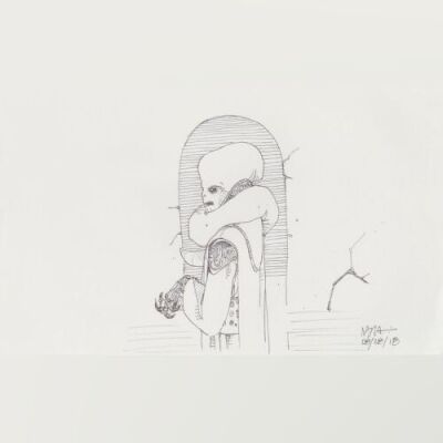 Lot # 40: Biba Fortuna Sketch