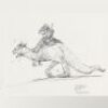 Lot # 48: Luke on Tauntaun Design Sketch