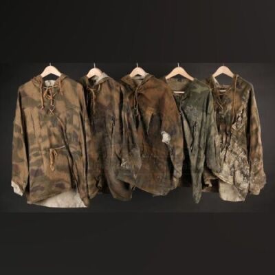 Five SS Camouflage Tunics