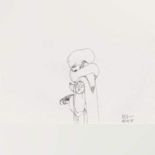 Lot # 71: Bib Fortuna Sketch