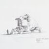 Lot # 74: Hoth Walking Tank Design Sketch