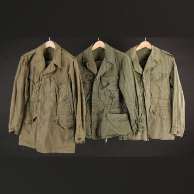 Three U.S. Army Uniforms