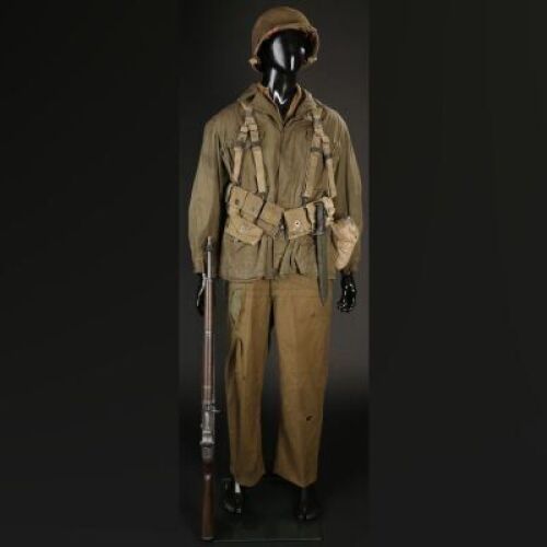 U.S. Infantry Lot with Rifle