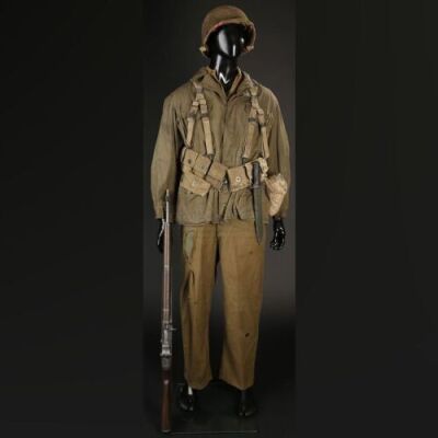 U.S. Infantry Lot with Rifle