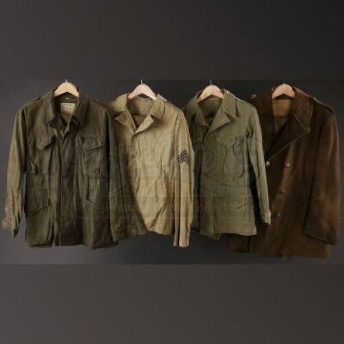 Four U.S. Army Jackets with Pants