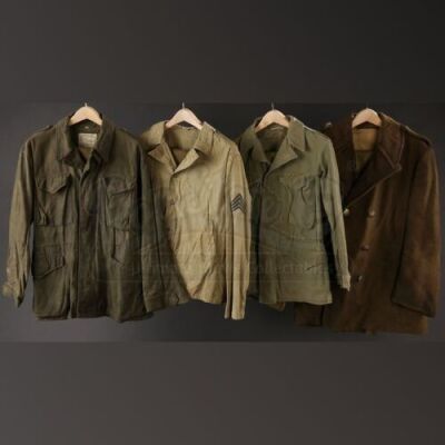Four U.S. Army Jackets with Pants