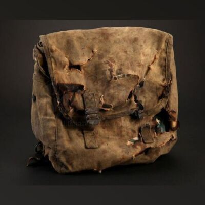 Battle Damaged U.S. Army Satchel