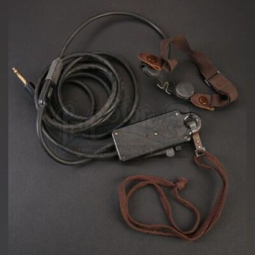 Norman Ellison's (Logan Lerman) T-30 Throat Microphone and Lanyard