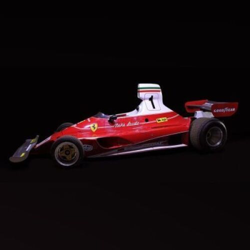 RUSH - Niki Lauda's (Daniel Bruhl) Ferrari 312T Replica Race Car (RCP009)