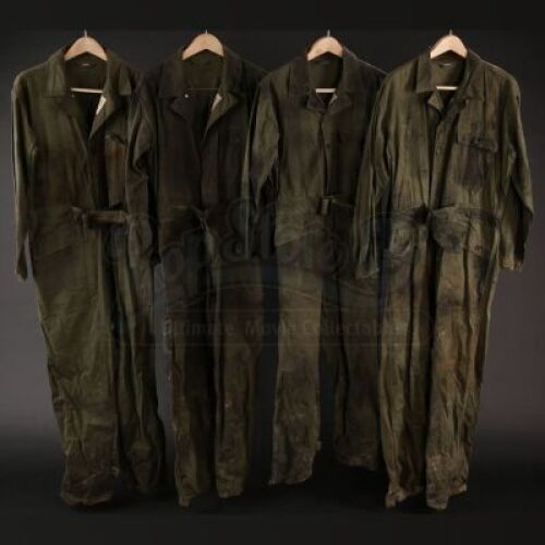 Four U.S. Army Coveralls