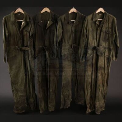 Four U.S. Army Coveralls