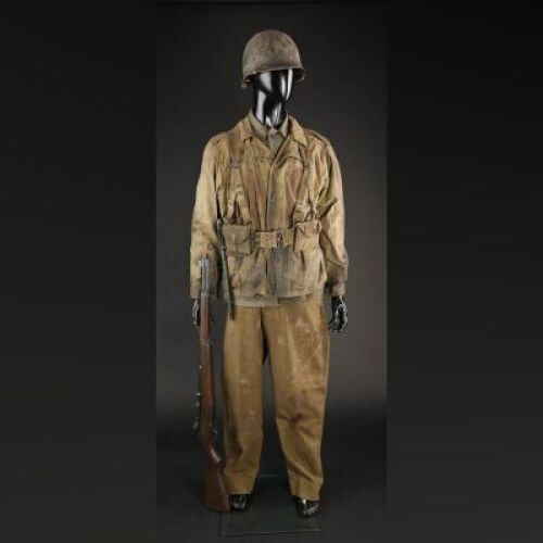 U.S. Infantry Uniform with Rifle
