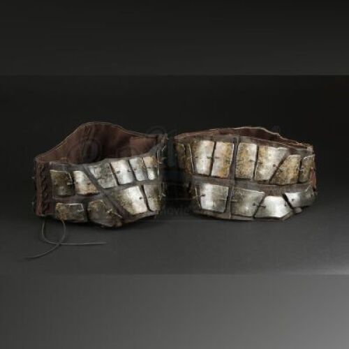 Set of Two Tubal-Cain Neck Armor Pieces
