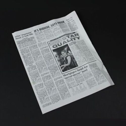 RUSH - Suzy Miller Article Newspaper Insert (RP075)