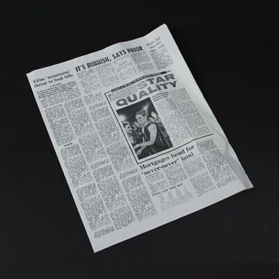 RUSH - Suzy Miller Article Newspaper Insert (RP075)