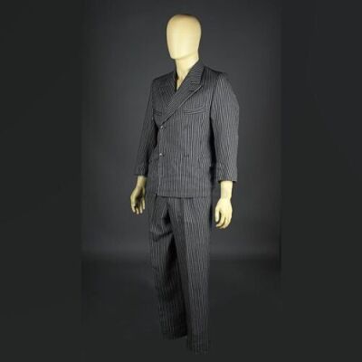 INDIANA JONES AND THE LAST CRUSADE (1989) - Kazim's (Kevork Malikyan) Pin-striped Suit