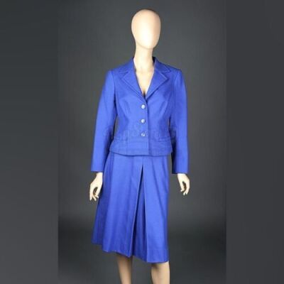 THE IRON LADY (2011) - Margaret Thatcher's (Meryl Streep) Blue Suit