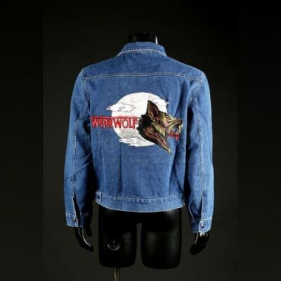 WEREWOLF (TV SERIES) (1987-1988) - Large Denim Crew Jacket