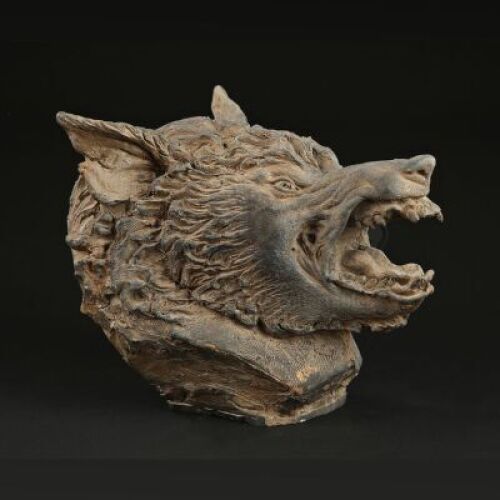 WEREWOLF (TV SERIES) (1987-1988) - Wolf Head Maquette