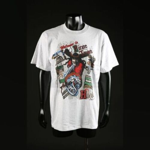 HOOK (1991) - "Welcome To Pirate Town" Crew T-Shirt