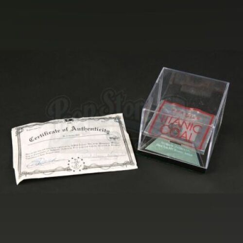 UNKNOWN PRODUCTION - Piece of Actual Coal Recovered from RMS Titanic