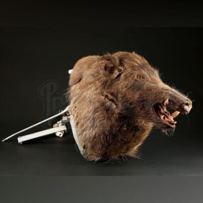 HANNIBAL (2001) - SFX Boar Head Puppet