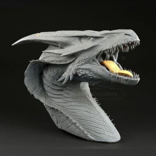 REIGN OF FIRE (2002) - Female Dragon Reference Head