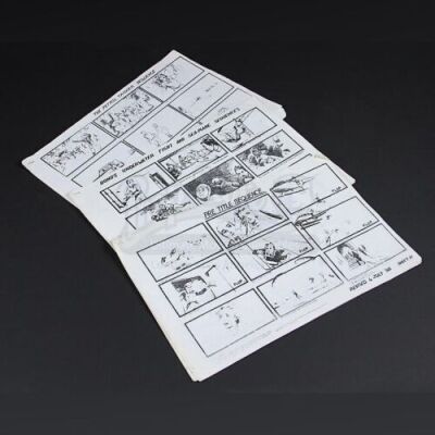 LICENCE TO KILL (1989) - Printed Pre-Title Sequence Storyboards