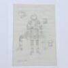 MOONRAKER (1979) - Hand-Drawn Pencil Drax Space Suit Design