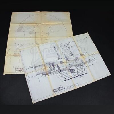 MOONRAKER (1979) - Drax Space Station Blueprints