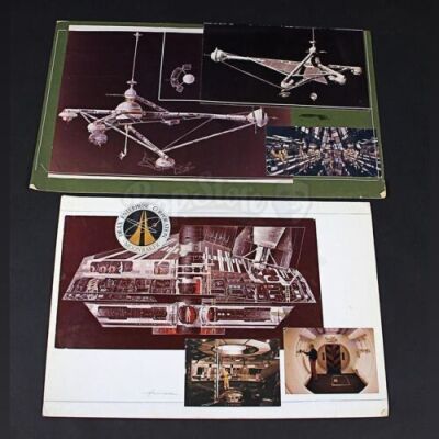 MOONRAKER (1979) - Signed Drax Space Station Cross Section Study