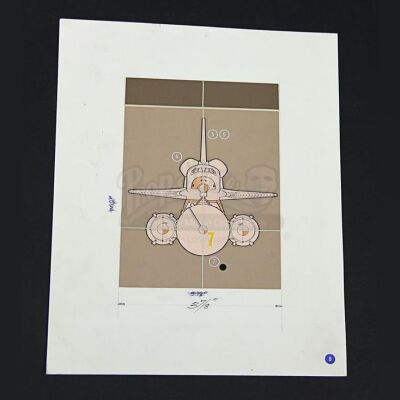 MOONRAKER (1979) - Collage Artwork of Rocket Flying Towards Camera