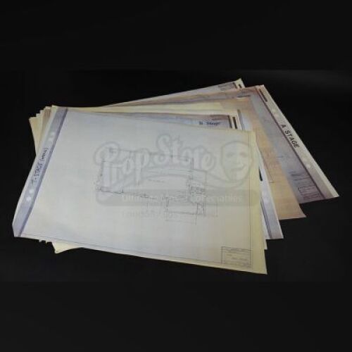 VARIOUS PRODUCTIONS - Shepperton Studios Vintage Blueprints