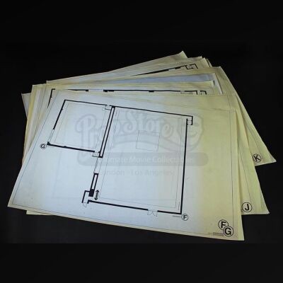 VARIOUS PRODUCTIONS - Pinewood Studios Vintage Blueprints