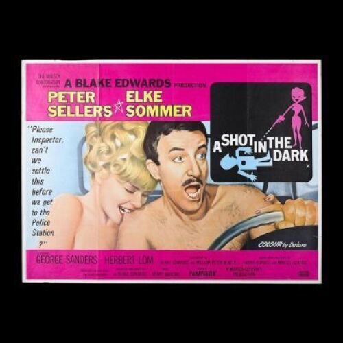 Lot #40 - A SHOT IN THE DARK (1964) - UK Quad Poster 1964