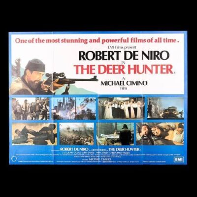 Lot #100 - THE DEER HUNTER (1978) - UK Quad Poster 1978