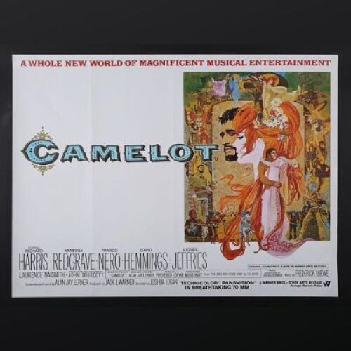 Lot #110 - CAMELOT (1967) - UK Quad "Style-B" Poster 1967