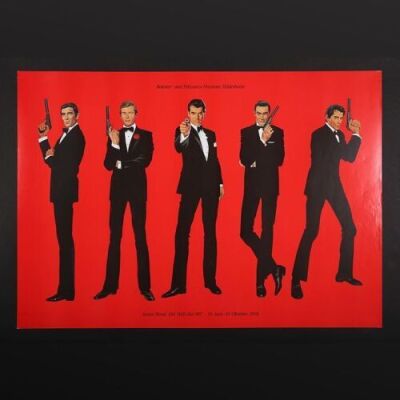 Lot #176 - JAMES BOND: EXHIBITION POSTER (1998) - German Hildesheim Exhibition Poster 1998