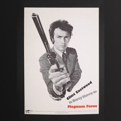 Lot #244 - MAGNUM FORCE (1973) - US Promo Poster 1973