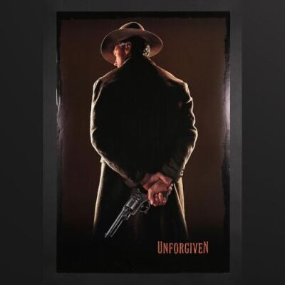 Lot #246 - UNFORGIVEN (1992) - US One-Sheet "Undated" Teaser Poster 1992