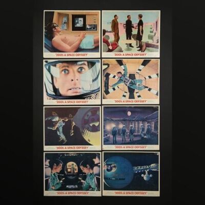Lot #348 - 2001: A SPACE ODYSSEY (1968) - Set of Eight US Lobby Cards 1968