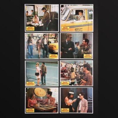Lot #413 - TAXI DRIVER (1976) - US Lobby Card Set 1976