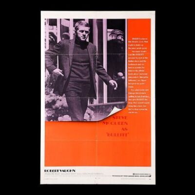 Lot #63 - BULLITT (1968) - US One-Sheet Poster 1968